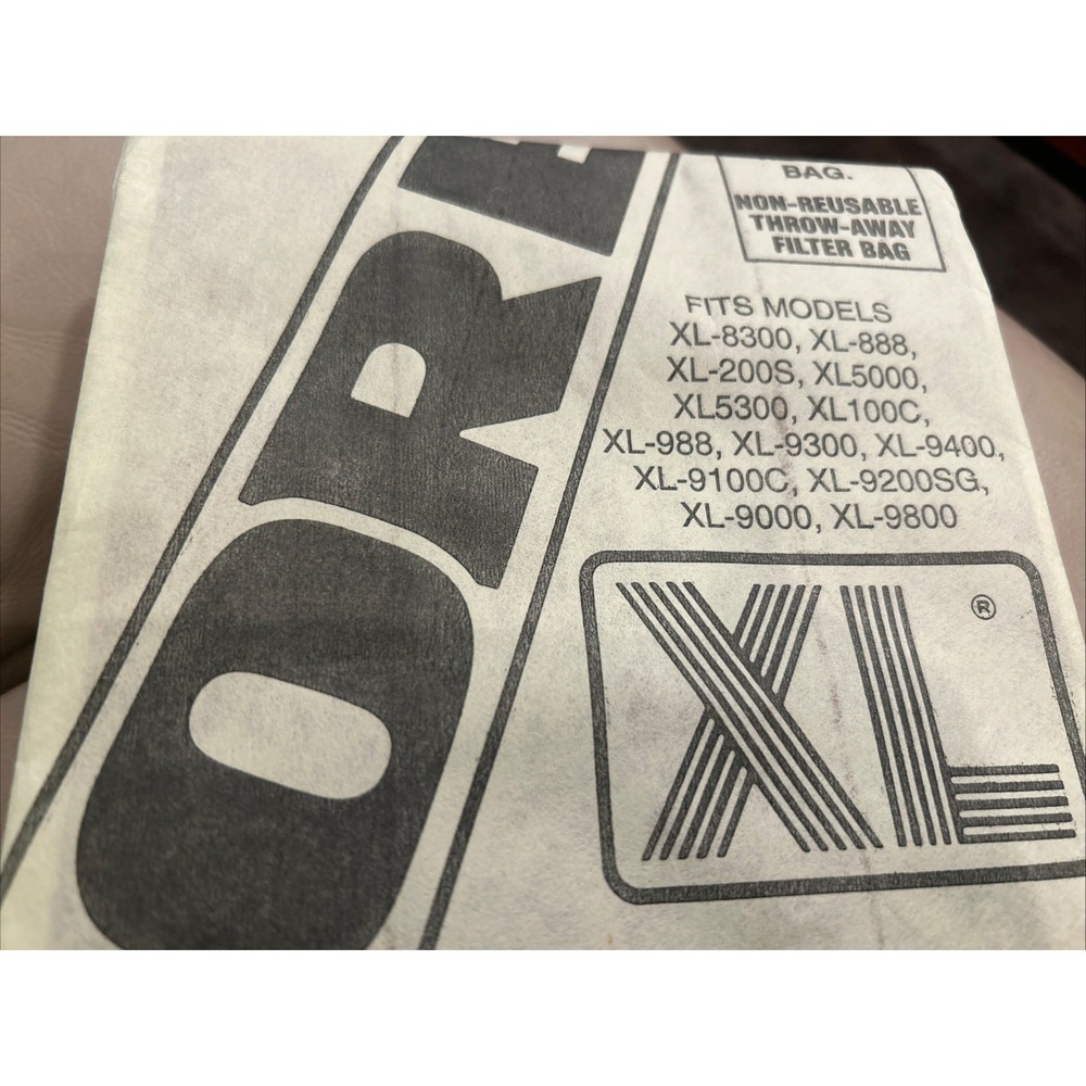 Pack of  11 Oreck XL Celoc Vacuum Cleaner Bags  See Pictures For Which Models